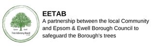 EETAB logo a partnership between the local Community and Epsom and Ewell to safeguard the Borough's trees